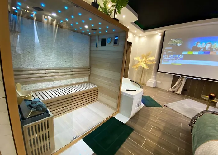 Capsule Egypte - Jacuzzi - Sauna - Billard - Netflix&home Cinéma - Nintendo Switch&jeu - * Crespin (Nord)